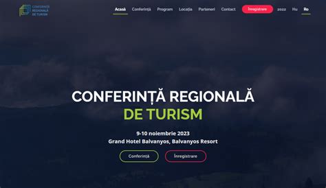 Trenduri I Oportunit I N Vizorul Conferin Ei Regionale De Turism De