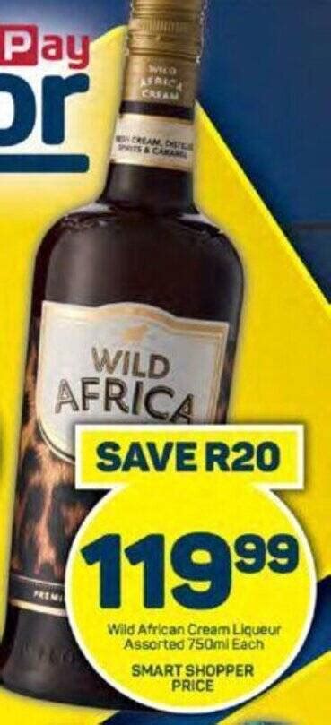 Wild African Cream Liqueur Assorted Ml Each Offer At Pick N Pay