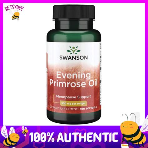 Swanson Evening Primrose Oil 500 Mg 100 Softgels Lazada PH