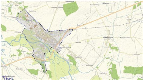 Geoportal miasto Koło sprawdź informacje o gminie na mapie