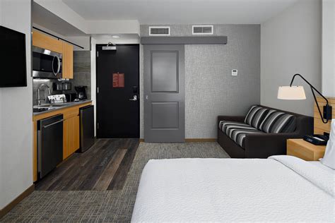 Hotel Rooms & Amenities | TownePlace Suites New York Manhattan/Times Square