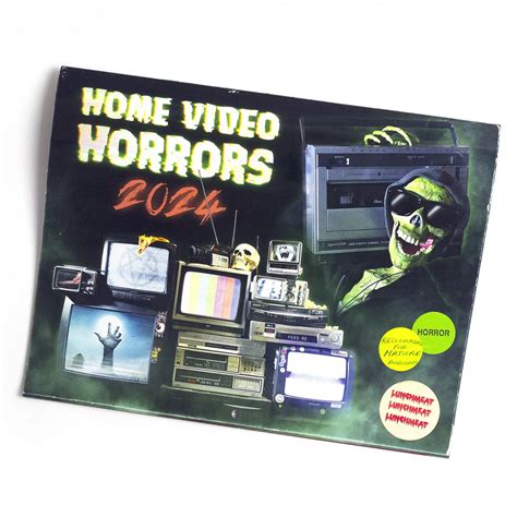 I Want This Home Video Horrors 2024 Calendar Grimmfest