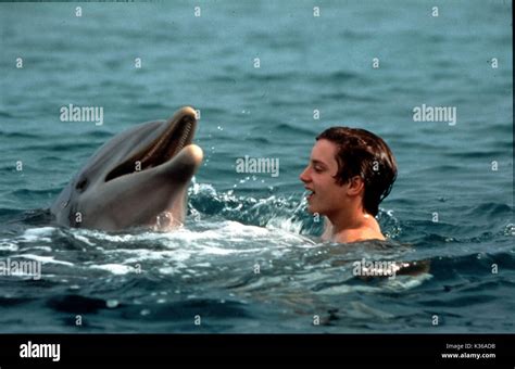 Flipper Elijah Wood Dolphin Date 1996 Stock Photo Alamy