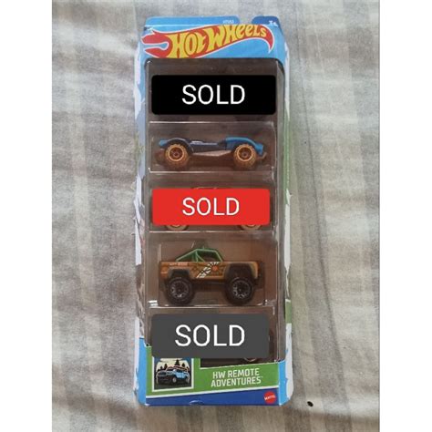Jual Hot Wheels Gift Pack HW Remote Adventures Set Sisa Pcs Shopee Indonesia