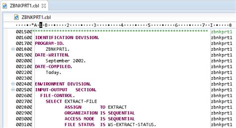 Mainframe Programming Examples | Webframes.org