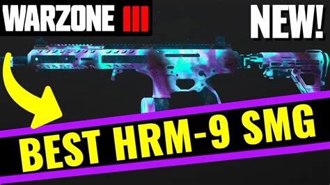 The Best Hrm Smg Meta Class Setup In Warzone Use Now The Hrm Smg