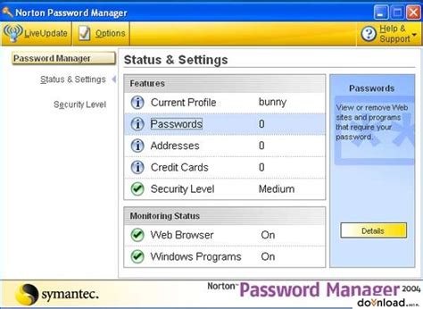 Norton Password Manager Password Managers