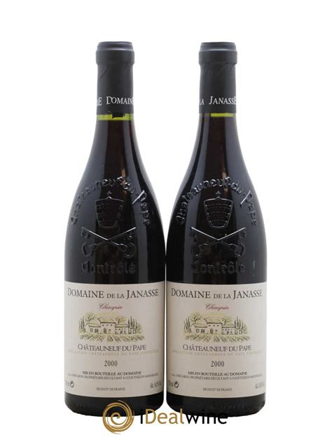 Acheter Châteauneuf du Pape Cuvée Chaupin La Janasse Domaine de 2000