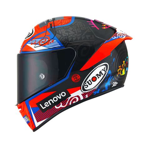 Casco Moto Integrale Racing Suomy Sr Gp Bagnaia Replica With