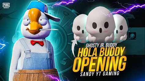 Ghosty Jr Buddy Hola Buddy 5 RP GIVEAWAY PUBG MOBILE YouTube