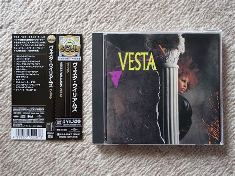 Vesta Williams Vesta 国内盤 帯付き Throwback Soul ヴェスタ・ウィリアムズ