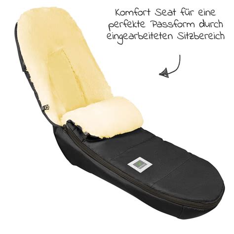 Odenw Lder Lammfell Fu Sack Tomy Cs F R Kinderwagen Sportwagen