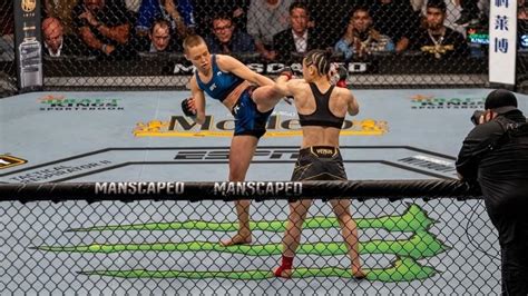 Rose Namajunas Nocauteia Zhang Weili E Recupera Cinturão Peso Palha