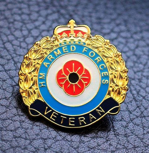 Armed Forces Veteran Poppy Enamel Pin Badge Uk 2022 Raf Sas Special Forces On Ebid United States