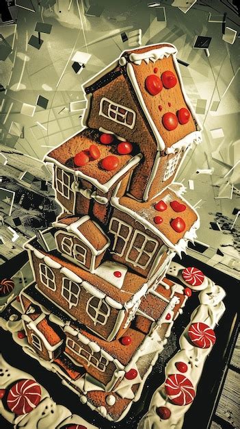 Crafting an elaborate gingerbread house confectionery architecture ...