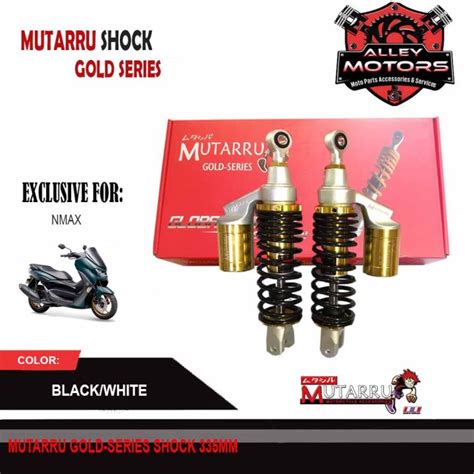 Mutarru Gold Series Shock Mm For Nmax By Alley Motors Lazada Ph