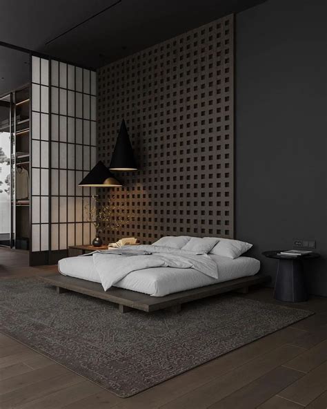 25 Inspiring Modern Black and Grey Bedroom Design Ideas