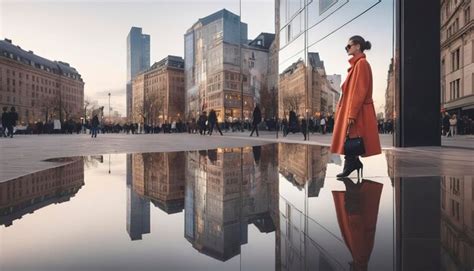 Premium Photo Fashion And City Reflection