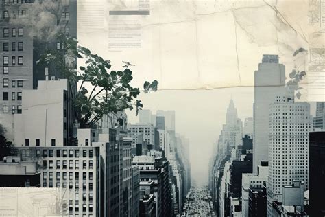 big city border architecture backgrounds  photo illustration