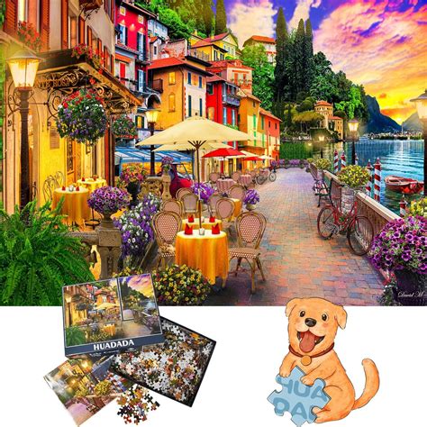 HUADADA Puzzle 1000 Teile Puzzle für Erwachsene Impossible Puzzle