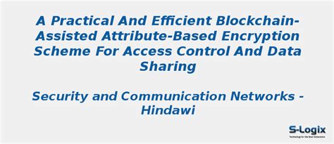 Attribute Based Encryption For Access Control And Data Sharing S Logix