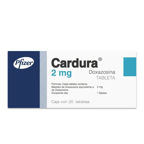 Cardura 2mg Tab C20