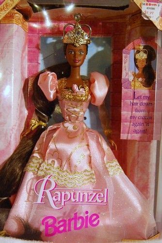 1997 Rapunzel Barbie African American Doll Rapunzel Barbie Barbie