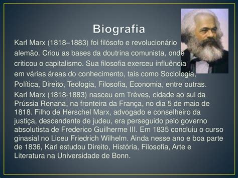 Karl Marx Biografia Teoria E Importância Na Sociologia