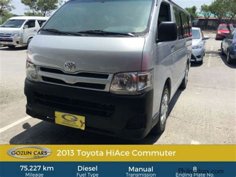 Used Toyota HiAce Commuter 2013 HiAce Commuter For Sale Pampanga