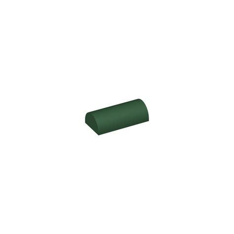 LEGO Dark Green Slope 2 X 4 Curved With Groove 6192 30337 Brick