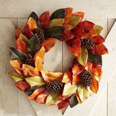 Pier 1 Imports Faux Magnolia Leaves 22 Wreath Magnolia Leaf Wreath