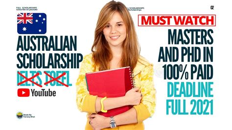 Australia Scholarships Without Ielts Toefl Fully Funded Scholarships