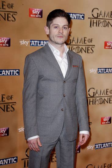 Iwan Rheon Poses Photographers Upon Arrival Editorial Stock Photo