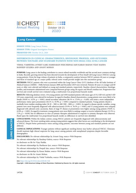 Pdf Differences In Clinical Characteristics Histologic Profiles And