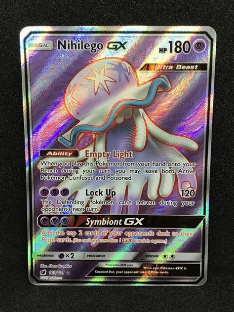 Nihilego GX Full Art Pokemon Karte Kaufen Auf Ricardo