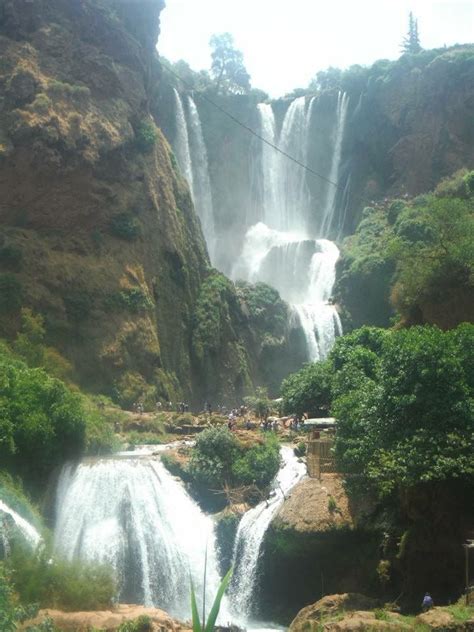 Ouzoud Waterfalls in the Atlas Mountains | Waterfall, Outdoor, Water