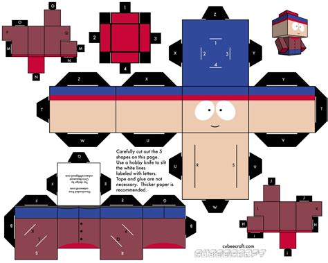 South Park Papercraft Freedom