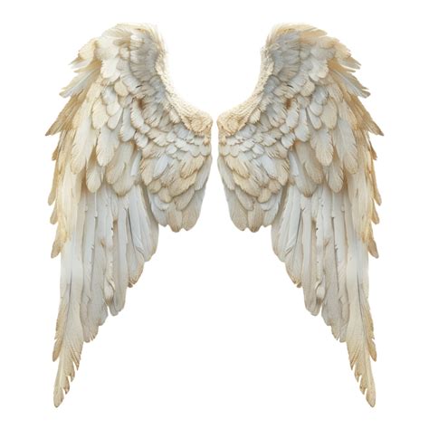 Realistic Angel Wings Isolated On Transparent Background 48930411 PNG