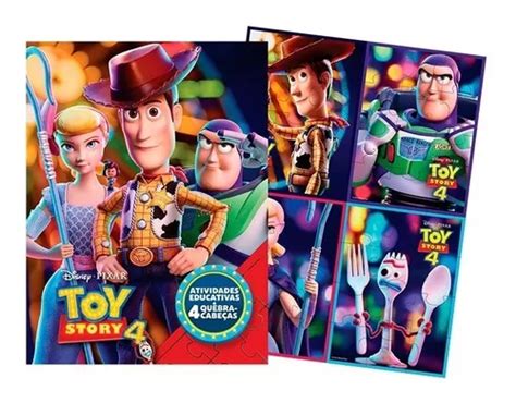 Livro Aprender Brincando Toy Story Quebra Cabe As Disney Mercadolivre