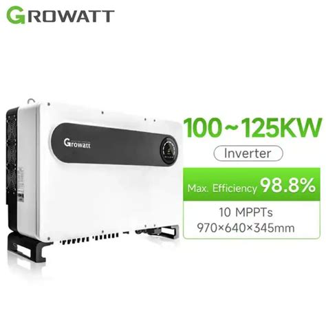 Growatt On Grid Inverter Kw Kw Kw Solar Panel Inverter Kw