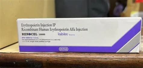 Renocel 10000 Iu Injection Recombinant Human Erythropoitetin Alfa