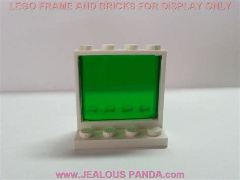 New Trans Yellow Custom 1x4x3 Lego Glass