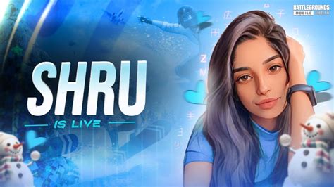 Bgmi Girl Gamer Live Teamcode And Tdm Rooms Live With Shru Gaming