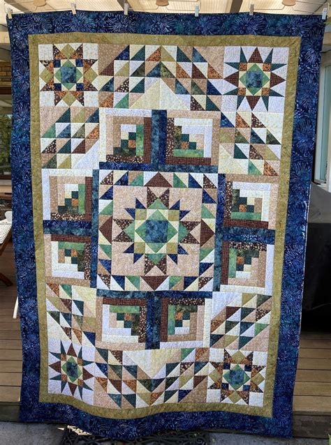 Canyon Creek Batik Quilt Size 59 83 152213 Etsy