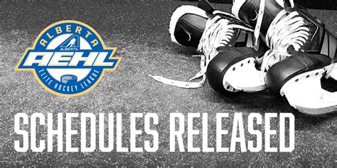 2022-23 Alberta Elite Hockey League schedule released | Alberta Elite ...