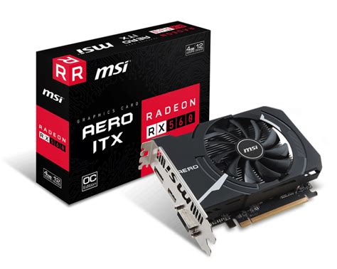 Vga Msi Radeon Rx Aero Itx G Oc Bit Ddr Vi T Nh Th Nh C Ng