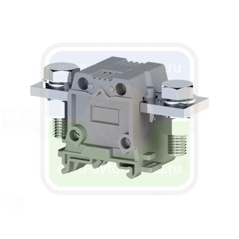 KLEMSAN 304300 Силовой клеммник на DIN-рейку 95 мм.кв., болт., (серый ...