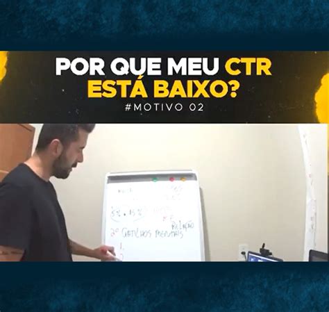 Por quê meu CTR esta baixo Caio Calderaro GPA Google para Afiliados