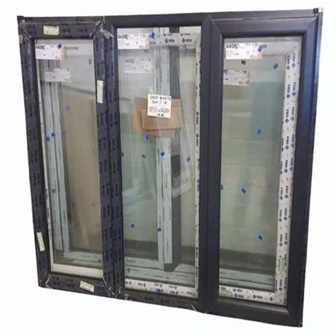 Vertical Powder Coating Track Sliding Window For Home Upvc At Rs