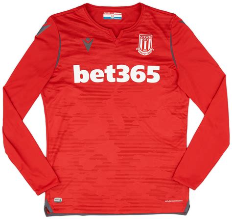 New Season Stoke City Goalkeeper Football Shirt Sponsored